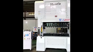 Prueba de funcionamiento de la prensa de lado recto MDH-200T