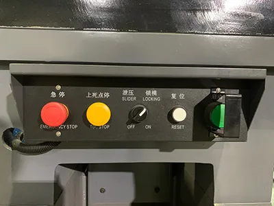 Botones de control