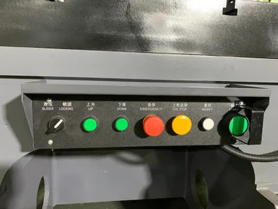Botones de control