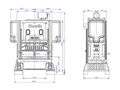 Prensa de lado recto para cigüeñal, DDH-220T
